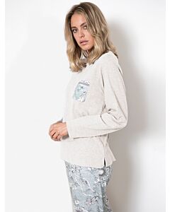 Grey Floral
