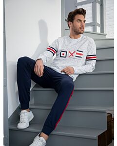Navy & Grey